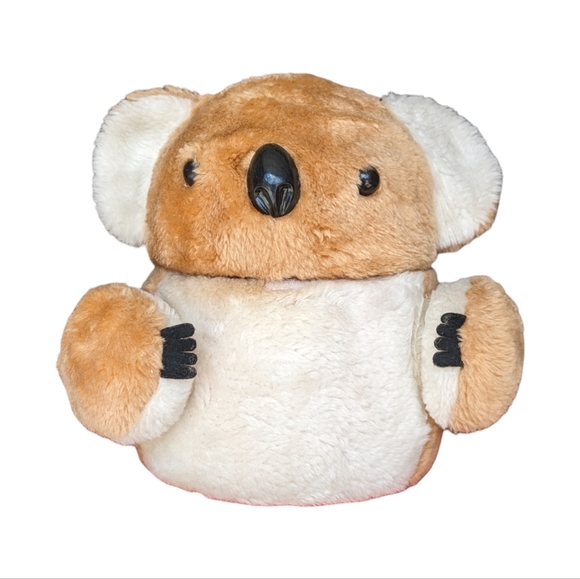 1980's Melody Puppet Container Koala by Kedio Vintage Toy Box Excellent Rare - Picture 1 of 13